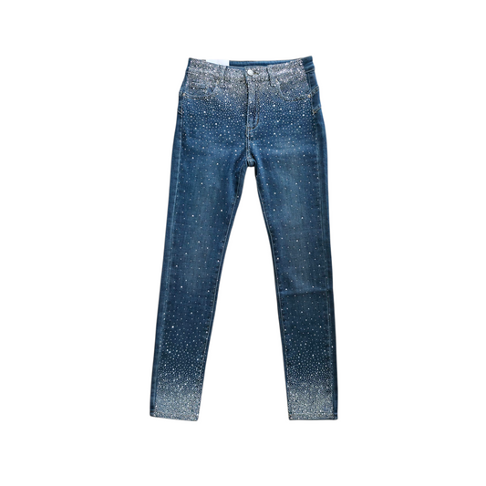 Jeans con brillantini modello skynni