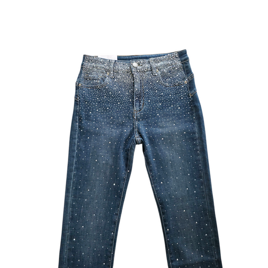 Jeans con brillantini modello skynni