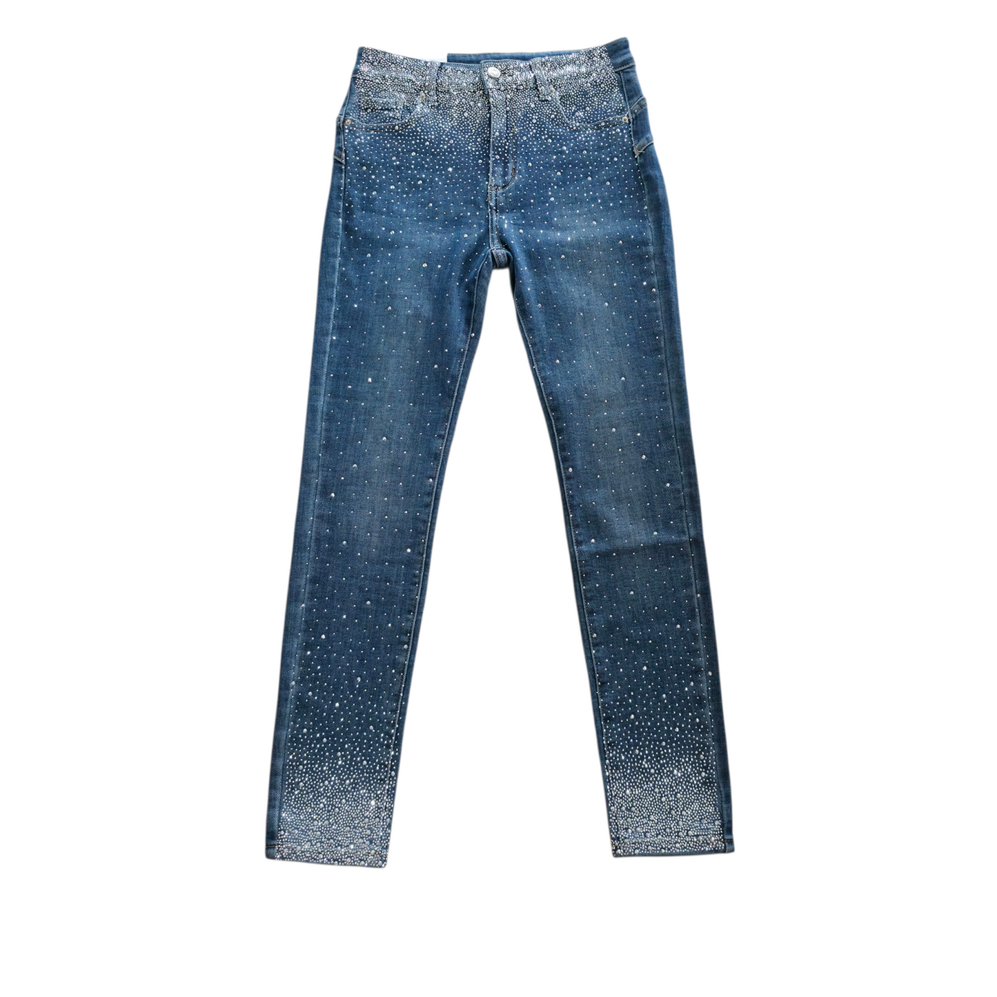 Jeans con brillantini modello skynni