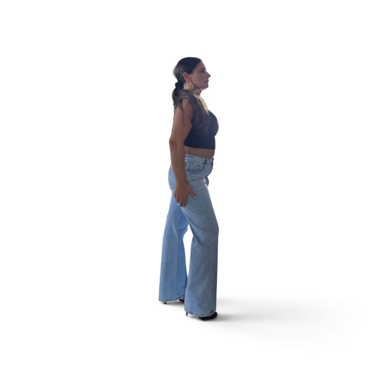 Jeans Relaxed Fit con Dettagli Strappati per un Look Casual e Comfortabile Stile Moderno e Trendy Ideali per Giornate Comode