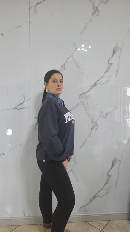 Maglia Sportiva con Zip e Collo in Velluto per Sportivi Funzionale e Unica Design Ideale per Attività Sportive