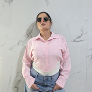 Moccia Body in Vichy con Collo e Maniche Lunghe in Tessuto Checkered per Look Elegante e Versatile Ideale per Ogni Occasione