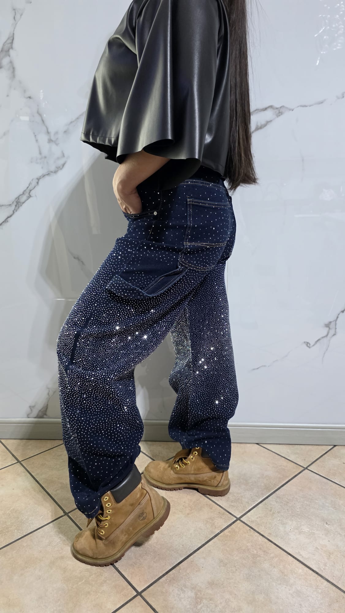 Jeans Strass 