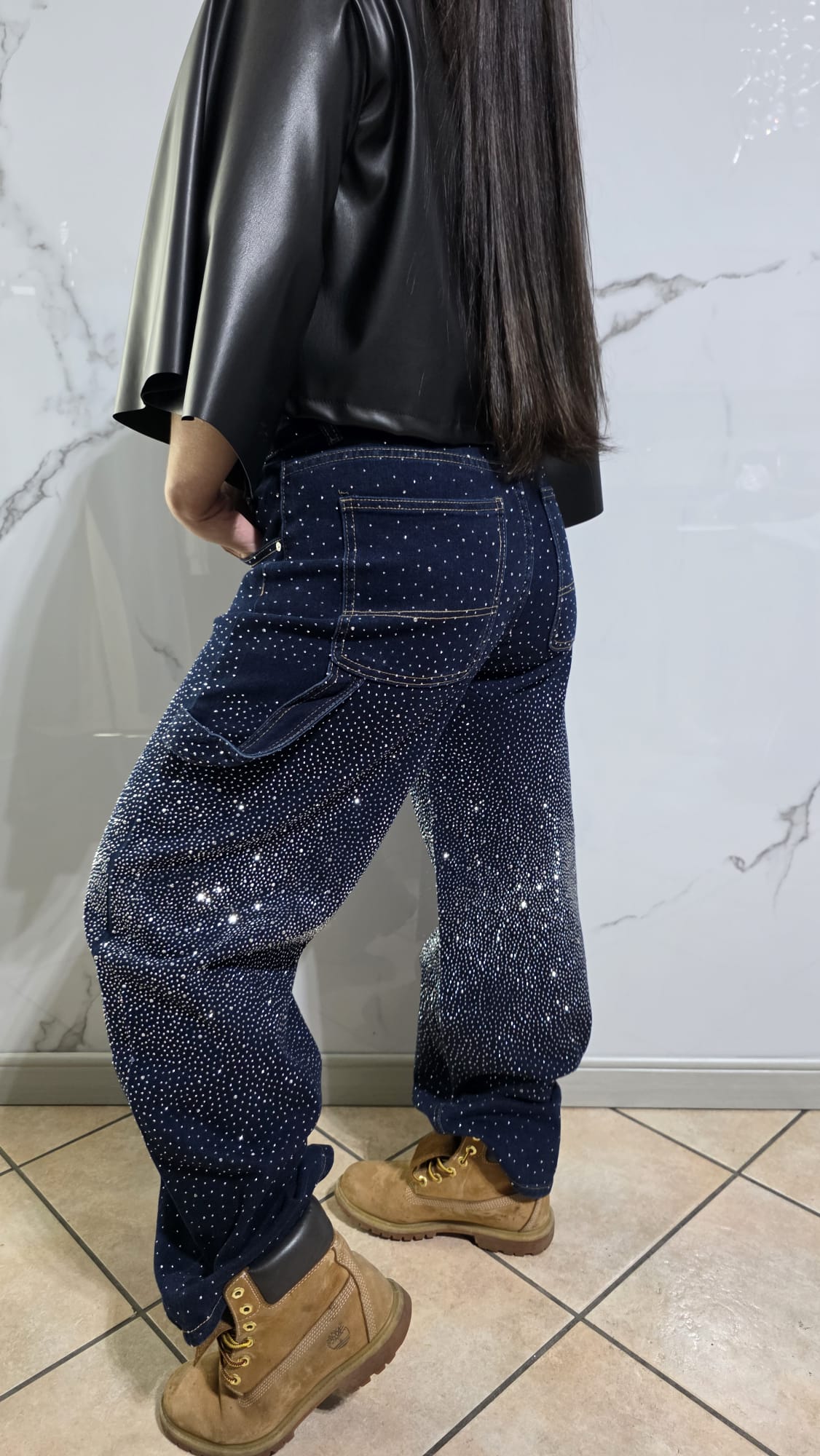 Jeans Strass 
