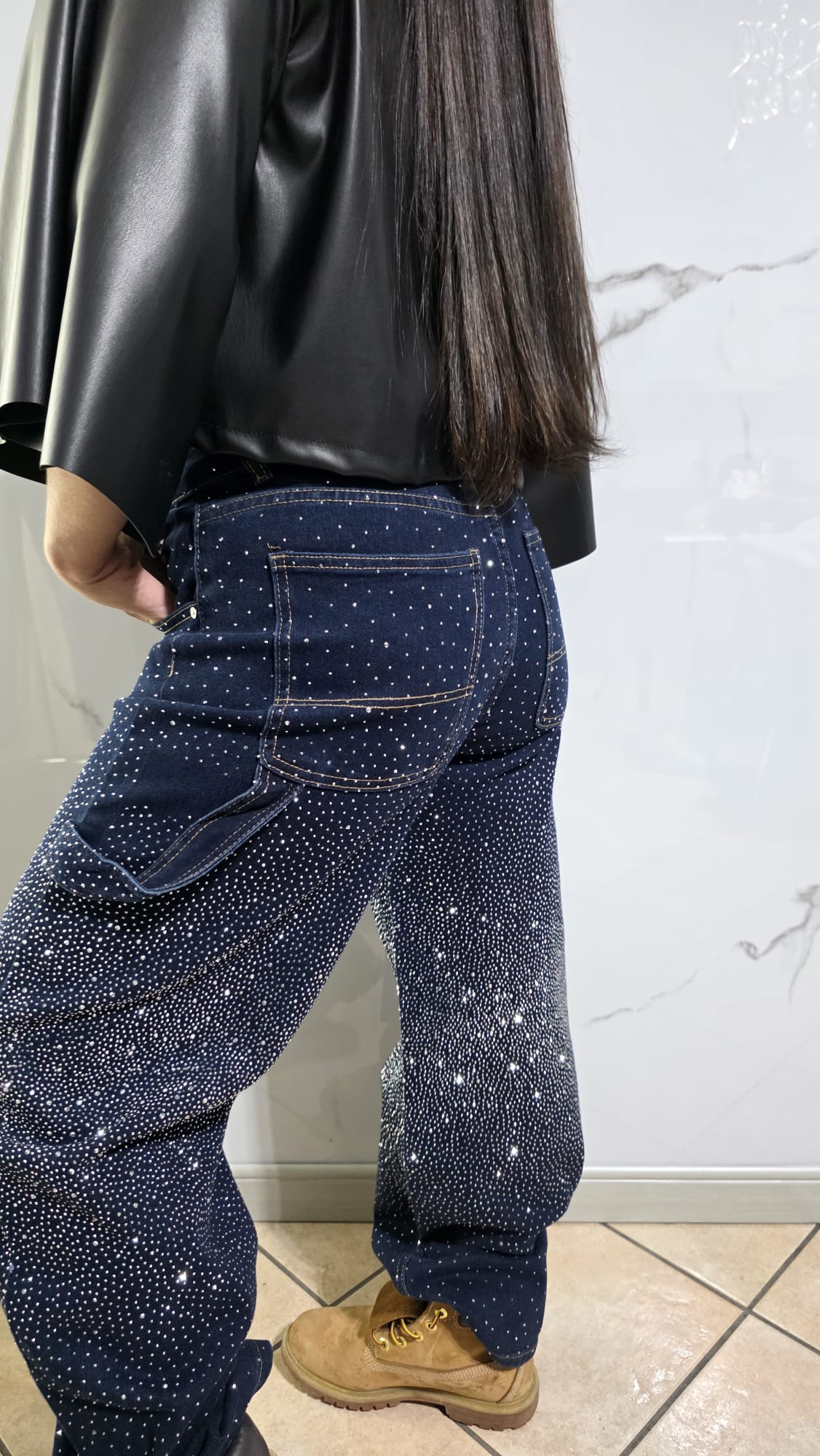 Jeans Strass 