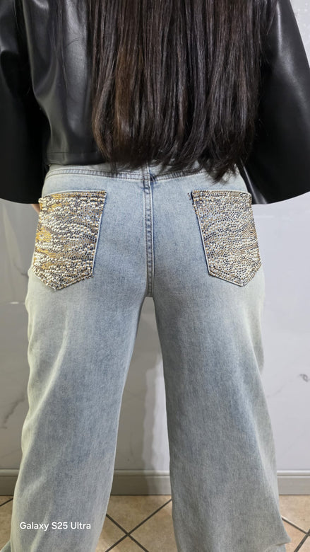 Tous Jeans Donna Blu Chiaro Comfort Fit Stile Casual Moda Primavera Estate Comfort Tutto Il Giorno Look Quotidiano
