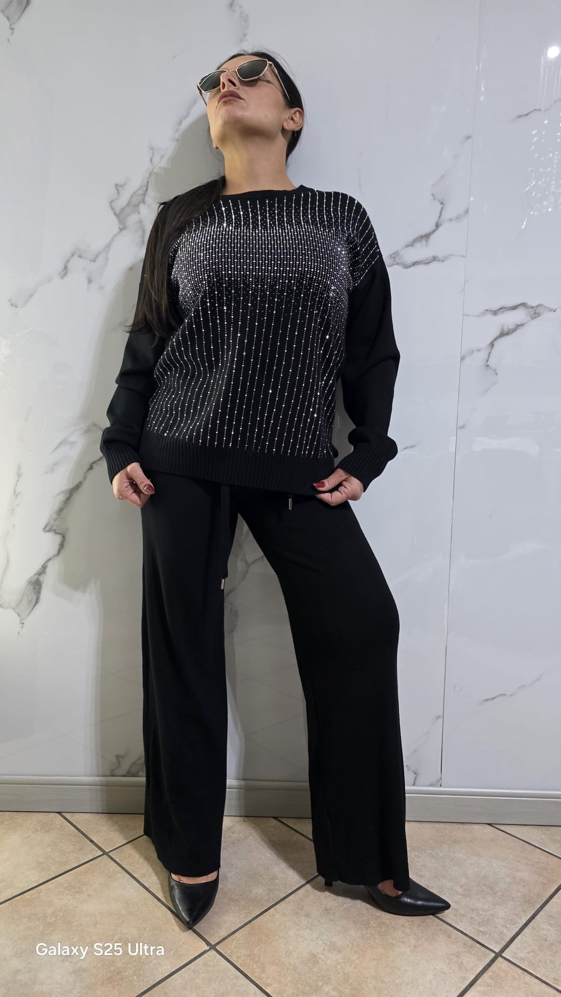 Coordinato in Lana Elegante "Aura"