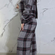 coordinati lana a quadroni