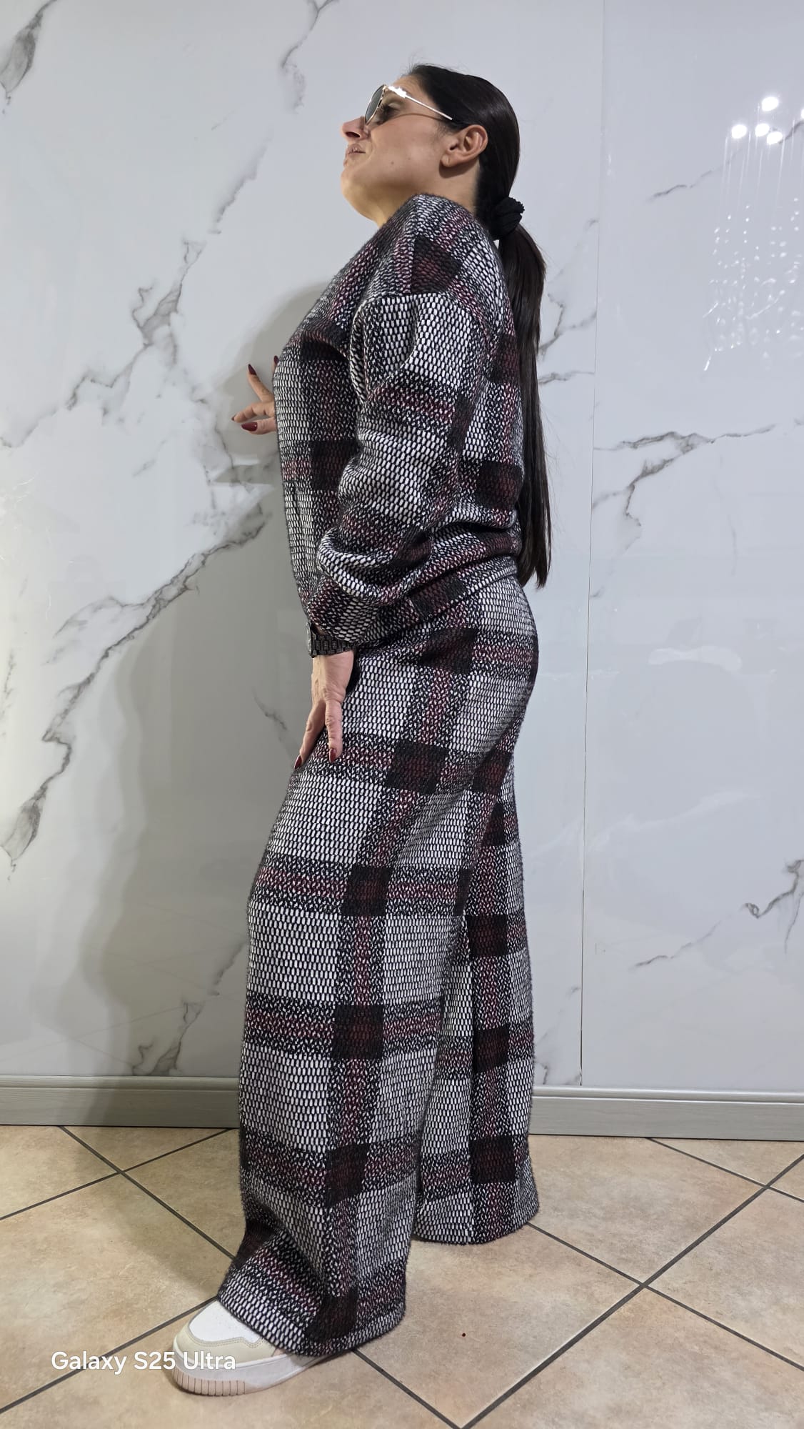 coordinati lana a quadroni