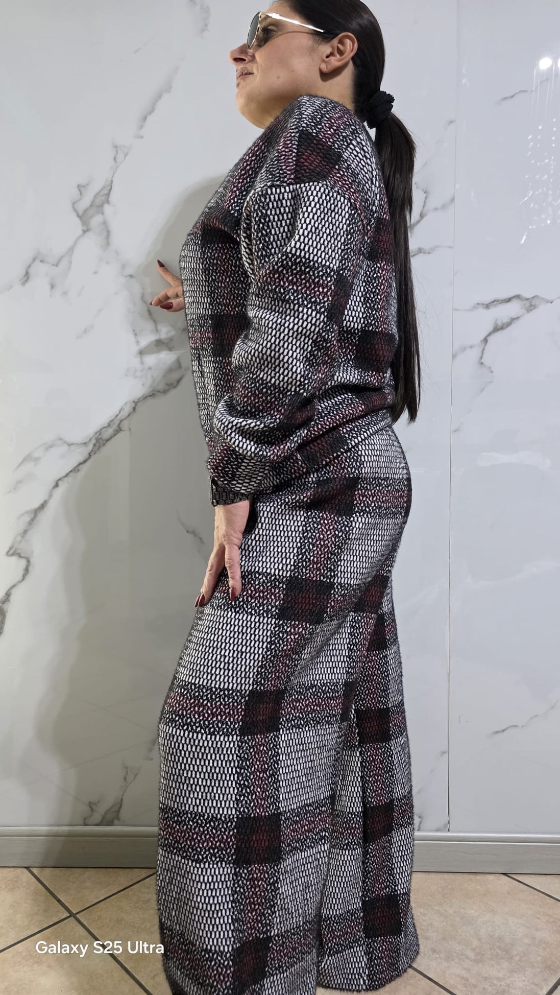 coordinati lana a quadroni