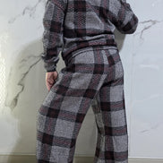 coordinati lana a quadroni