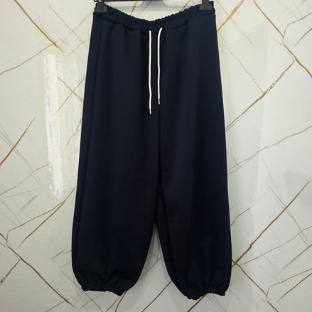 Pantaloni Sportivi Donna Taglia Unica Nero con Cordoncino per Ottima Visibilità e Comodità