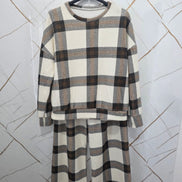 coordinati lana a quadroni