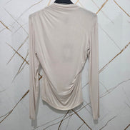 Maglia Semi-Transparente Aderente per Donna - T-Shirt con Design Elegante e Comfortabile - Perfetta per Look Casual e Stili Moderni