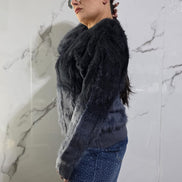 Maglione Oversize Rosa Ombre