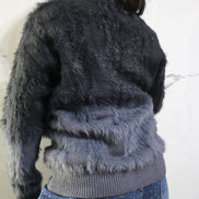 Maglione Oversize Rosa Ombre