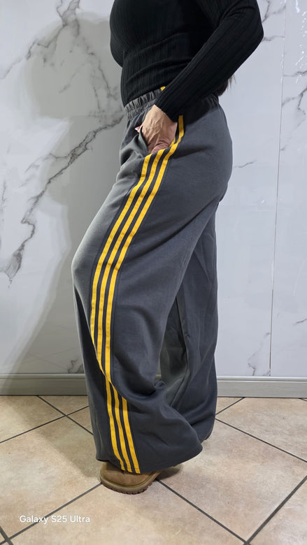 Pantaloni Sportivi "Velocità" in Poliestere Misto Cotone con Vita Elasticizzata per Comfort e Libertà di Movimento