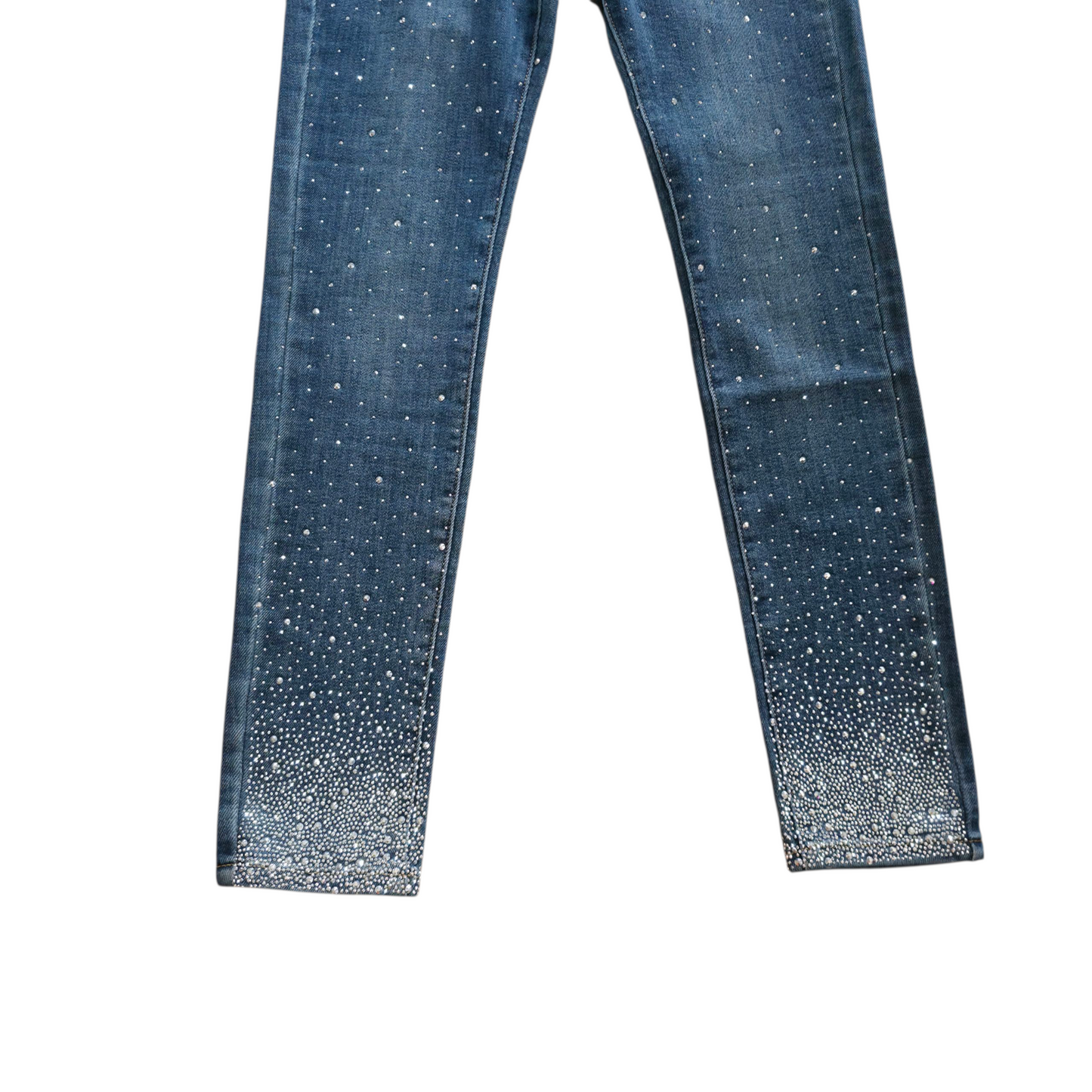 Jeans con brillantini modello skynni