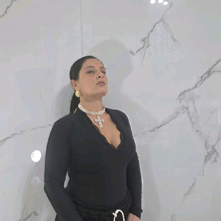 Body con Dettagli in Pizzo Taglia Unica Rosso Elegante e Versatile per Ogni Occasione con Maniche Lunghe e Collo a V Capo Essenziale per il Guardaroba