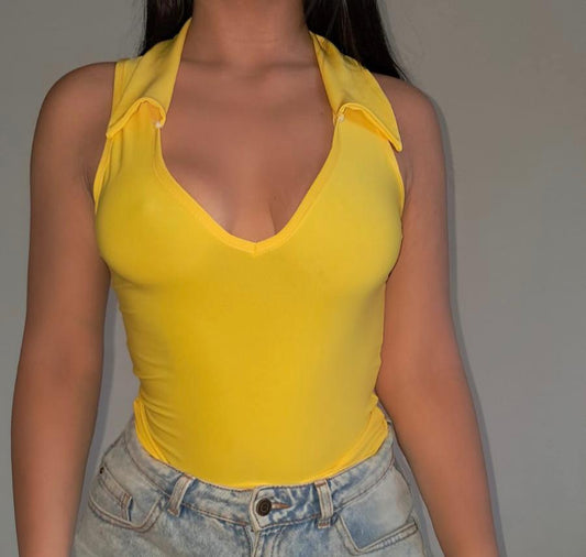 BODY CON COLLETTO