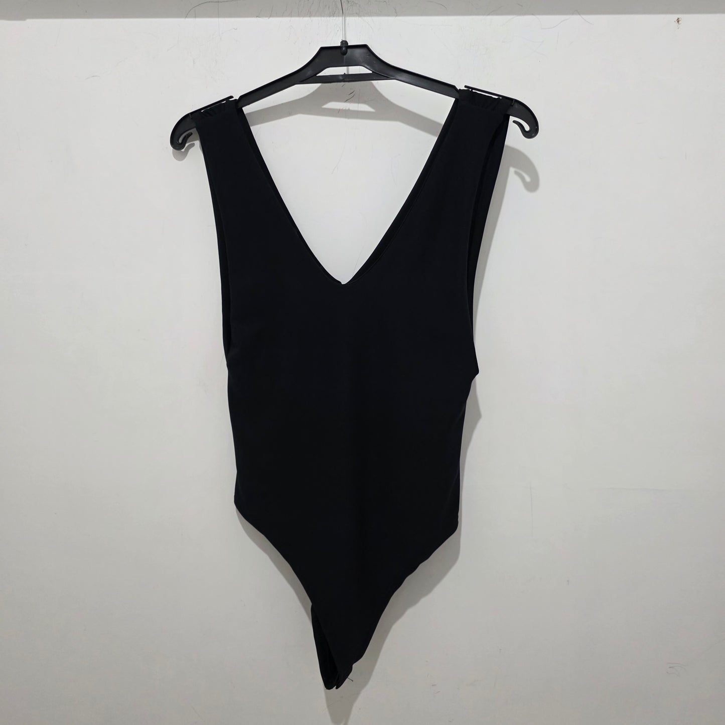 Body Scollo Profondo con Spalline Larghe in Giallo Chiaro per un Look
