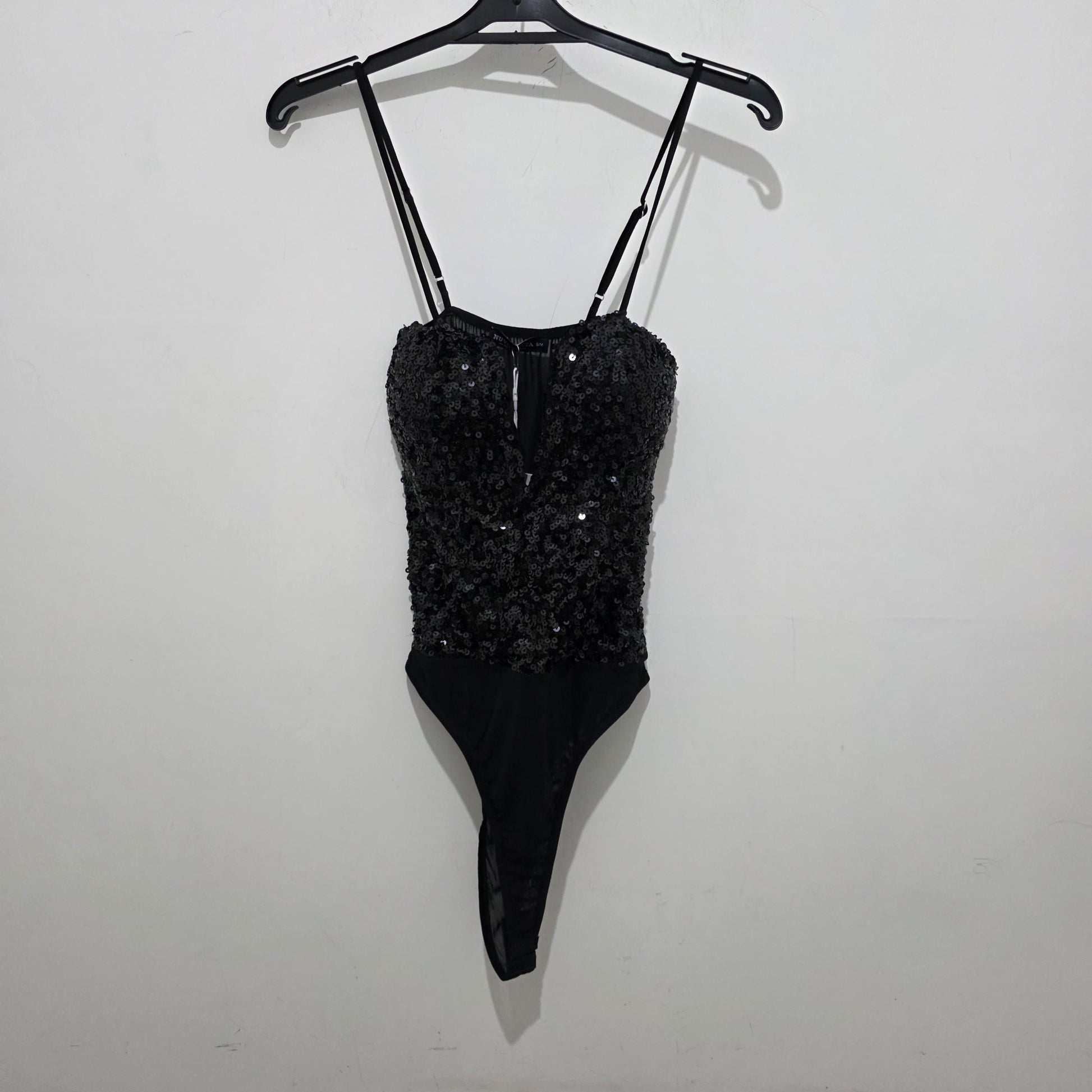 Top Senza Maniche con Paillettes 
