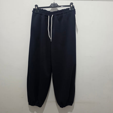 Pantaloni Sportivi Donna Taglia Unica Nero con Cordoncino per Ottima Visibilità e Comodità