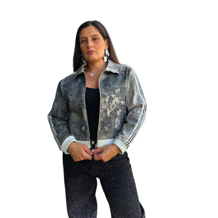 Giacca Sportiva con Zip e Dettagli Stravaganti per Sportivi con Stile e Comfort Ideale per Vari Contesti Sportivi