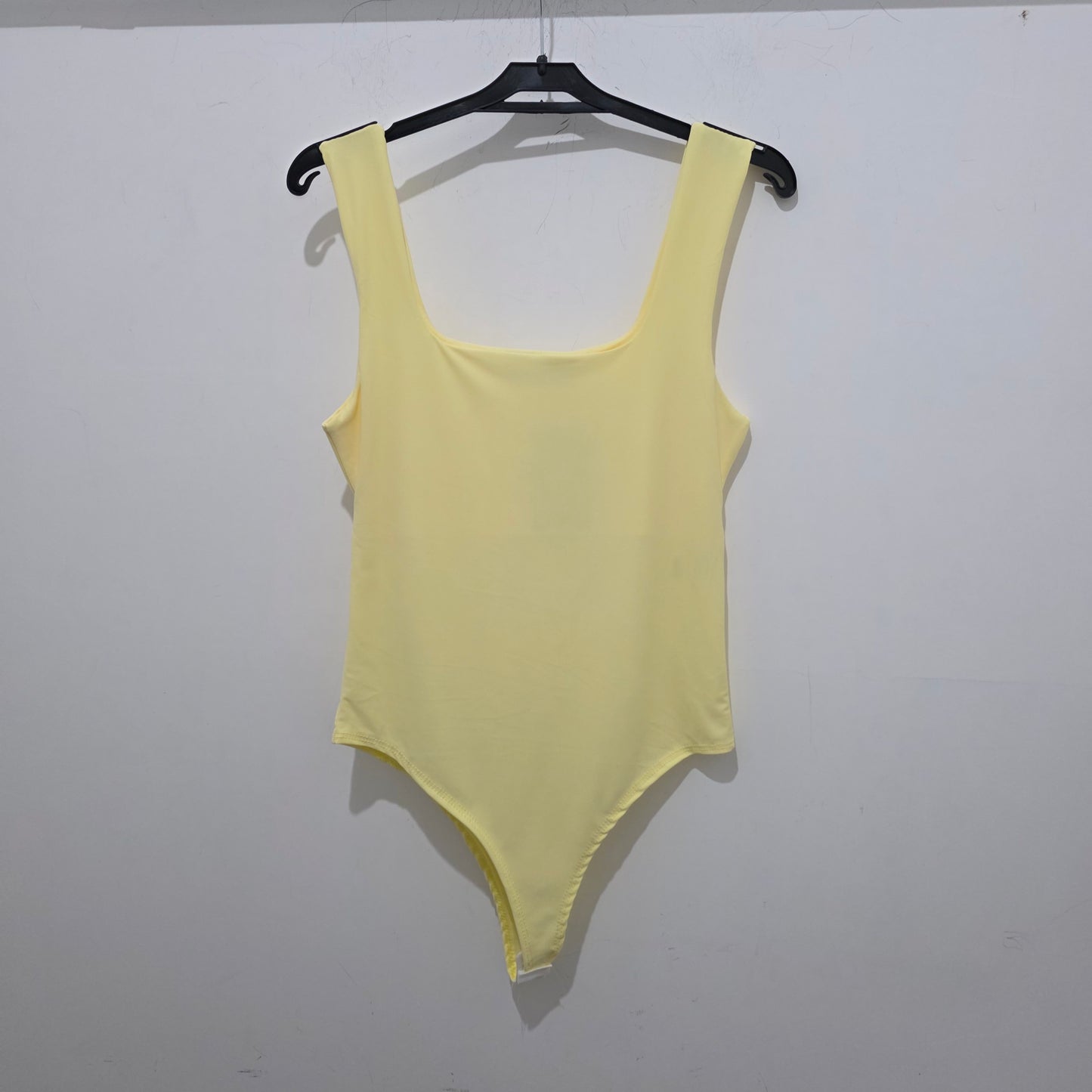 Body Basic con Scollo Quadrato in Nero per Donna Comfort e Stile