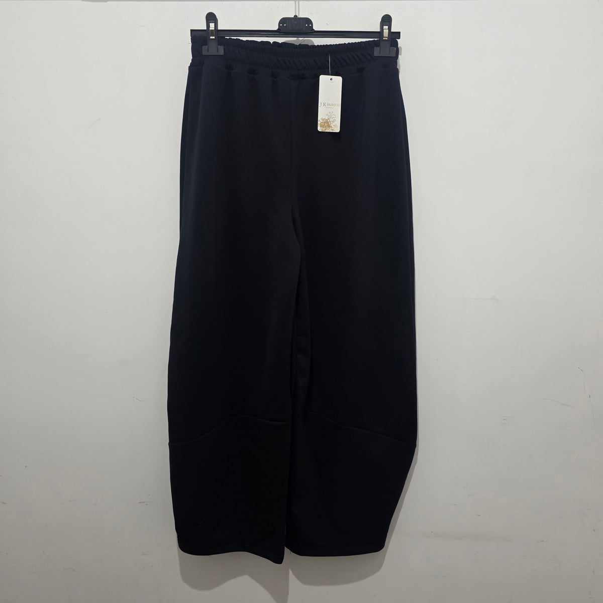 Pantaloni Casual Donna in Tessuto Morbido Beige con Tasche Laterali e Cintura Elastica Comfortable e Stilosi per Occasioni Variate