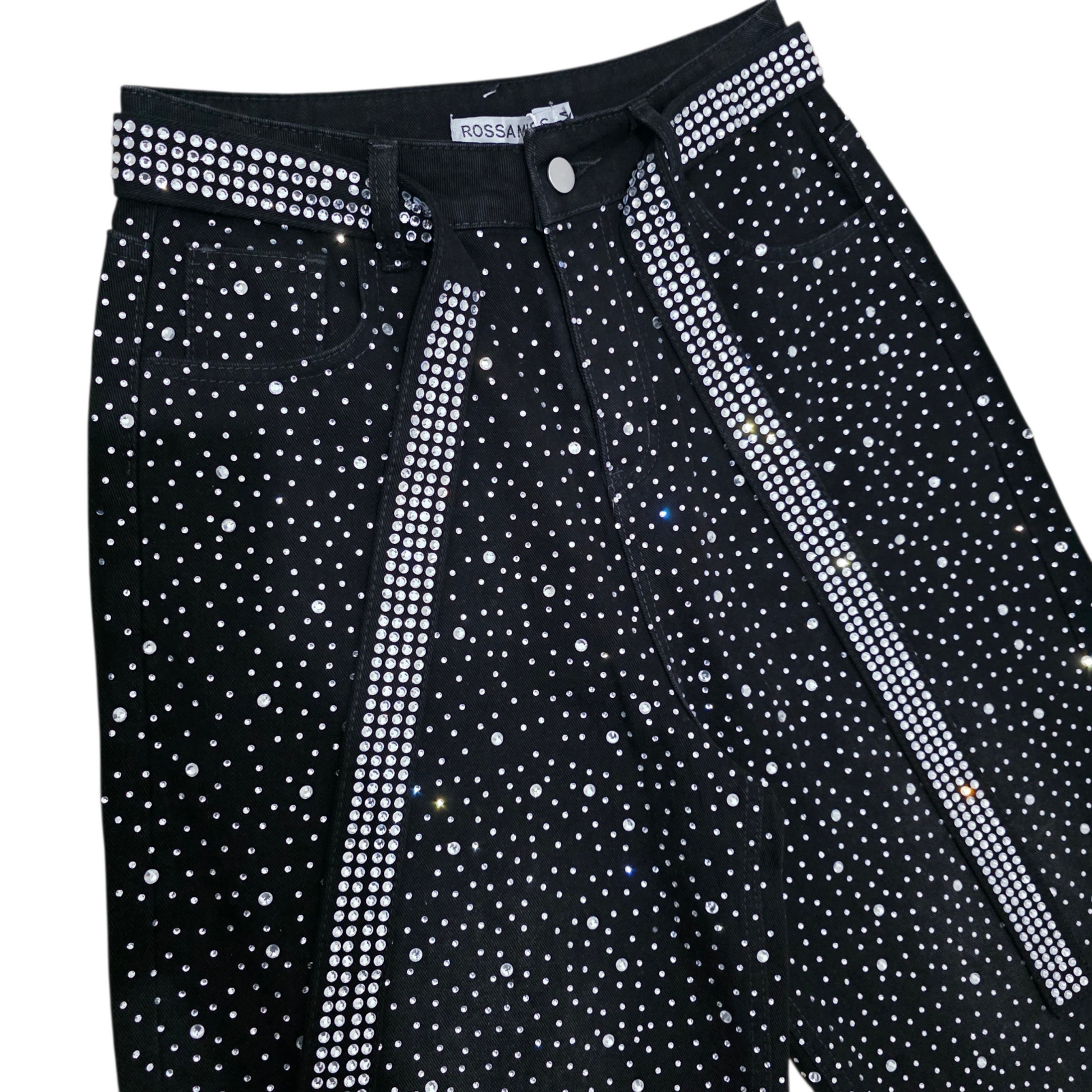 Jeans Starry Night neri dal fascino stellato
