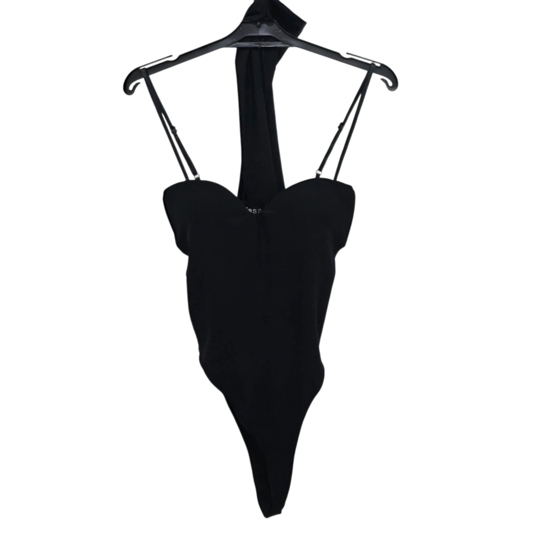Body con Scollatura Aderente 