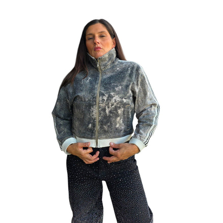 Giacca Sportiva con Zip e Dettagli Stravaganti per Sportivi con Stile e Comfort Ideale per Vari Contesti Sportivi
