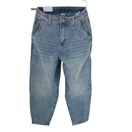 Jeans Sparkle Denim Strass