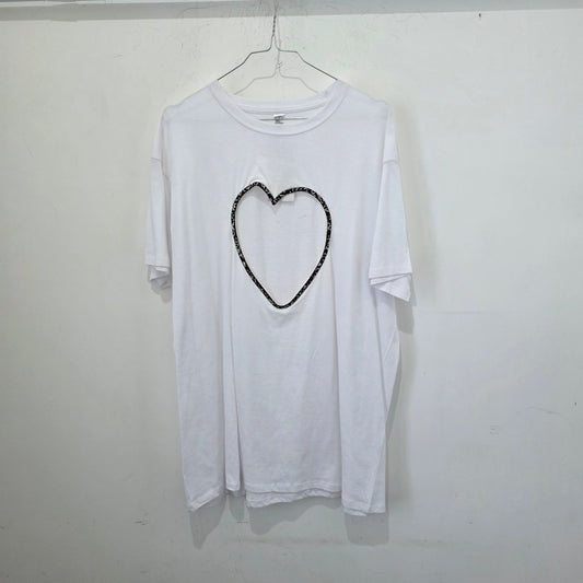 T-Shirt Basic con Applicazione 