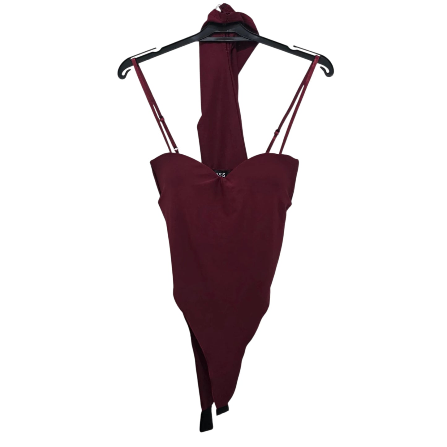 Body con Scollatura Aderente 