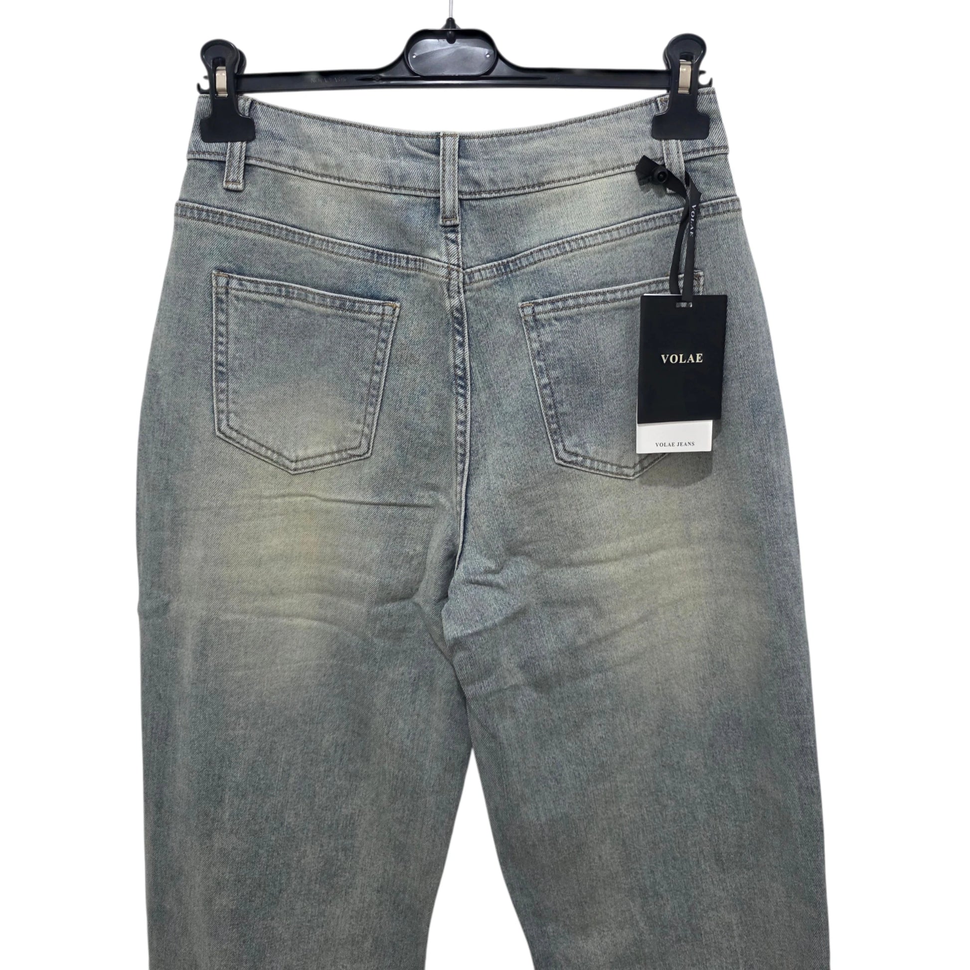 Jeans "Classic High-Waist" in Tessuto Comfortabile e Design Elegante 