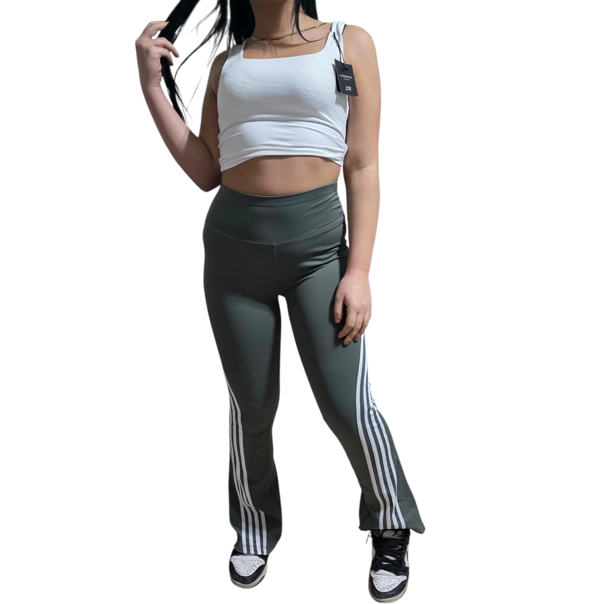 Leggings Sportivi con Stripes,,
